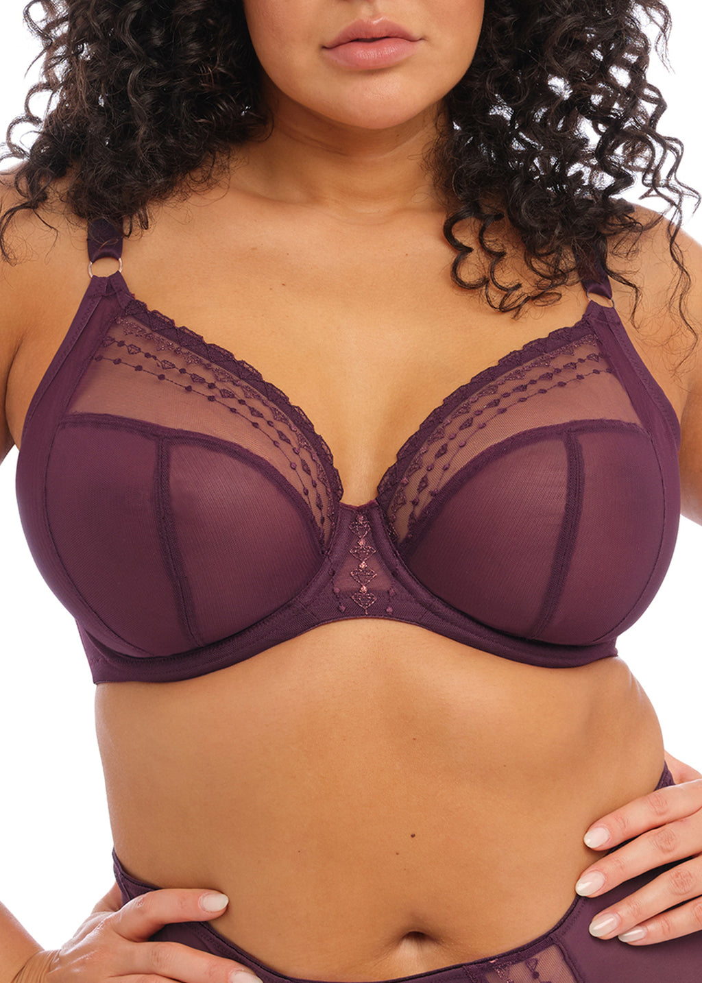 ELOMI MATILDA UNDERWIRE PLUNGE BRA