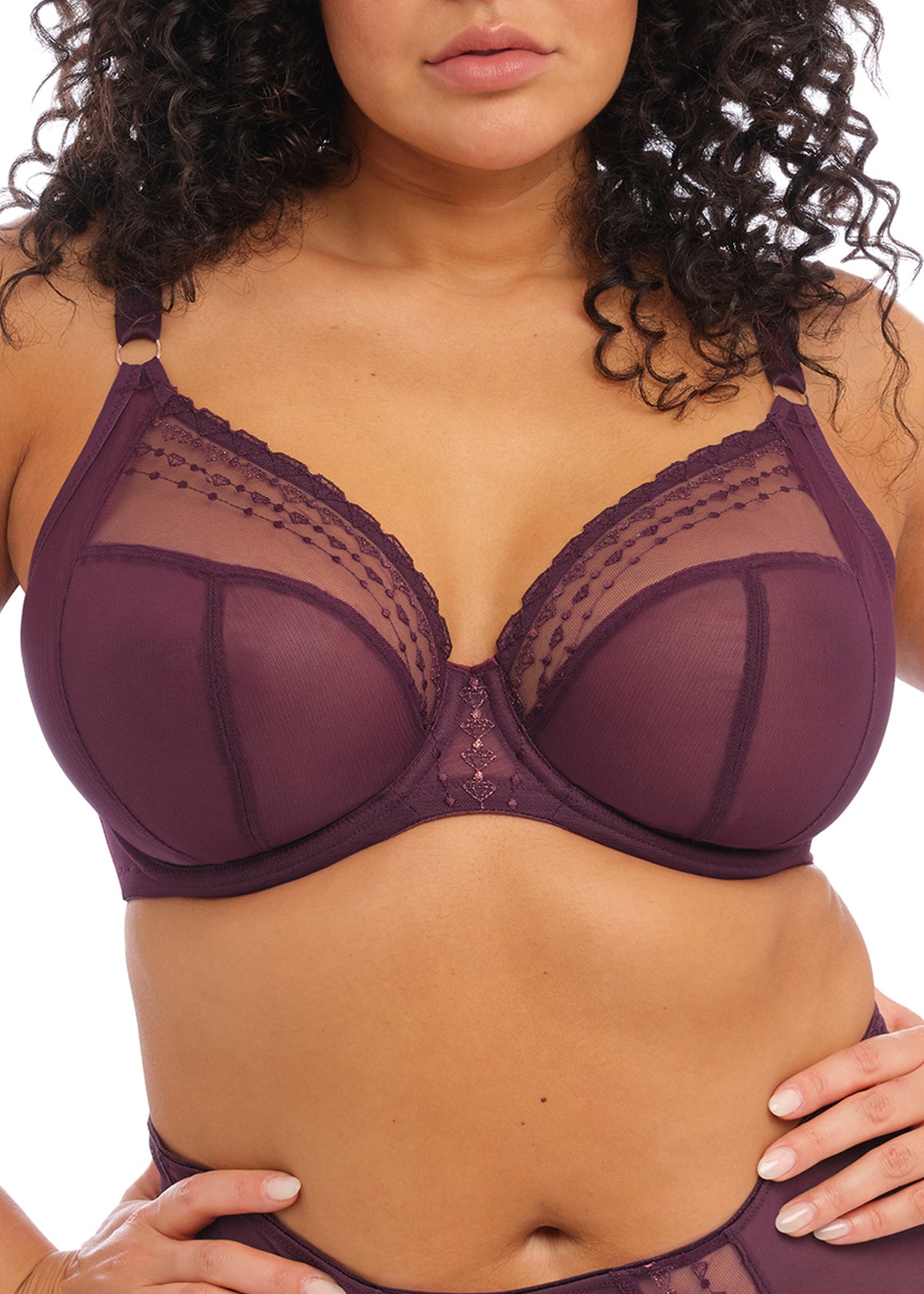 ELOMI MATILDA UNDERWIRE PLUNGE BRA