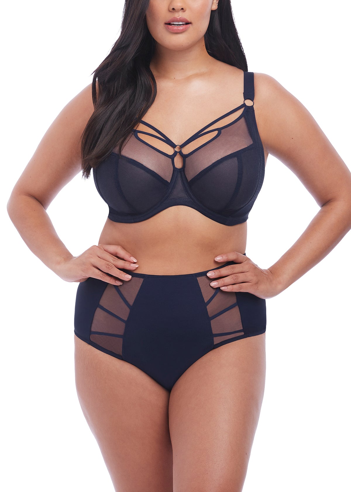 ELOMI SACHI UNDERWIRE PLUNGE BRA