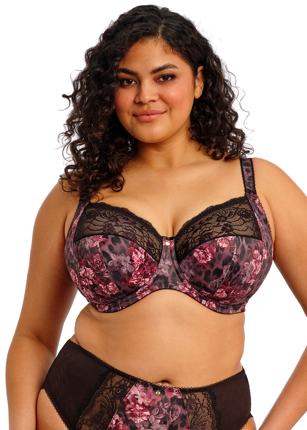 ELOMI MORGAN UNDERWIRE SIDE SUPPORT BRA
